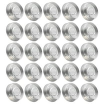 50 PCS Tealight Accessories Candle Cup Holders Wax Bulk Battery Lights