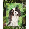 thumbnail image 3 of Carolines Treasures BB9542GF Tricolor Cavalier Spaniel St.Patricks Flag Garden Size, 3 of 3