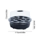 thumbnail image 3 of Kit de iniciación de semillas de 13 agujeros con cúpula de humedad | Ventilación ajustable y tapa transparente | Bandeja de propagación de plástico reutilizable para cultivo de plantas en interior y, 3 of 6