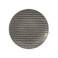 thumbnail image 3 of Juego 4 Platos Galerias El Triunfo Porcelana Diseño Cuadros Negros Con Lineas Amarillas, 3 of 4