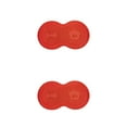 thumbnail image 1 of Youkk Variety Of Styles Dog Accessory Easy To Clean Cat Rug Safe And Non-toxic Red 2Set, 1 of 6
