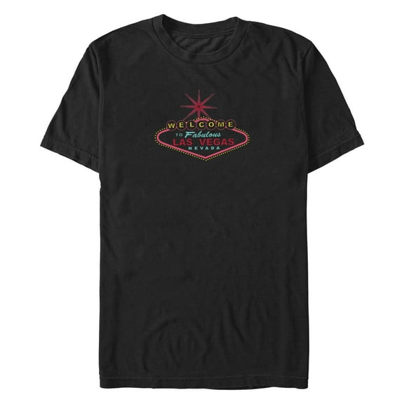 Men's Lost Gods Neon Vegas Sign Graphic T-Shirt