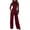 Wine, variant on Women's Two-piece Knitwear Set: Turtleneck Knit Pullover   Wide-leg Trousers, Elegant and Cozy for Winter Fashion and Daily Use,Black,L