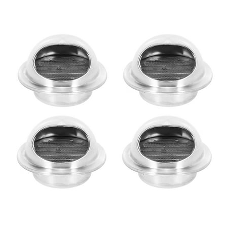 

4X Stainless Steel Ventilation Wall Exhaust Extractor Ducting 100mm