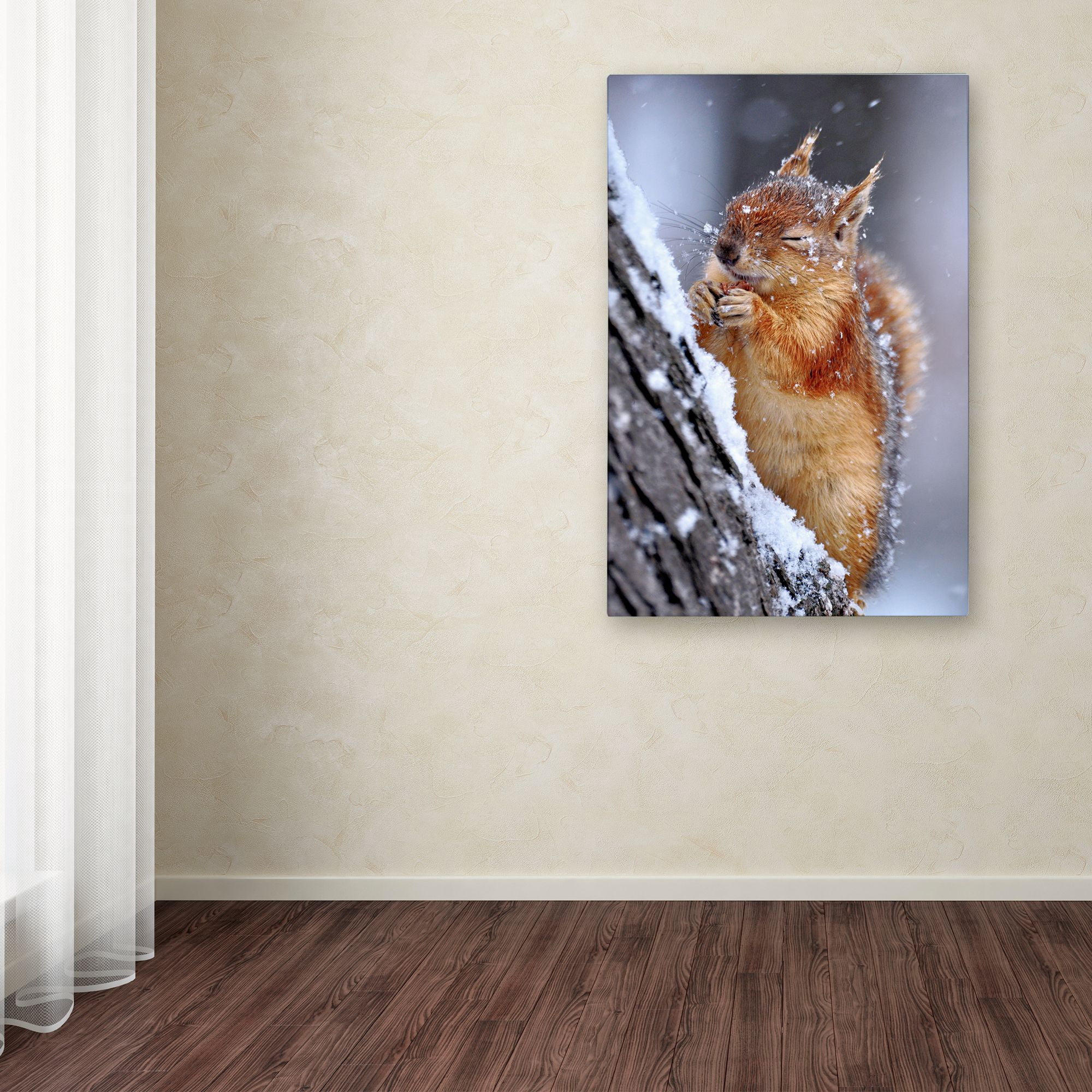 Trademark Fine Art 'Winter' Canvas Art by Ervin Kobakci