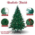 thumbnail image 4 of Uten 7ft Unlit Artificial Christmas Tree with Pine Cones & Red Berries, Includes Foldable Metal Stand for Holiday Christmas Decoration, 4 of 12