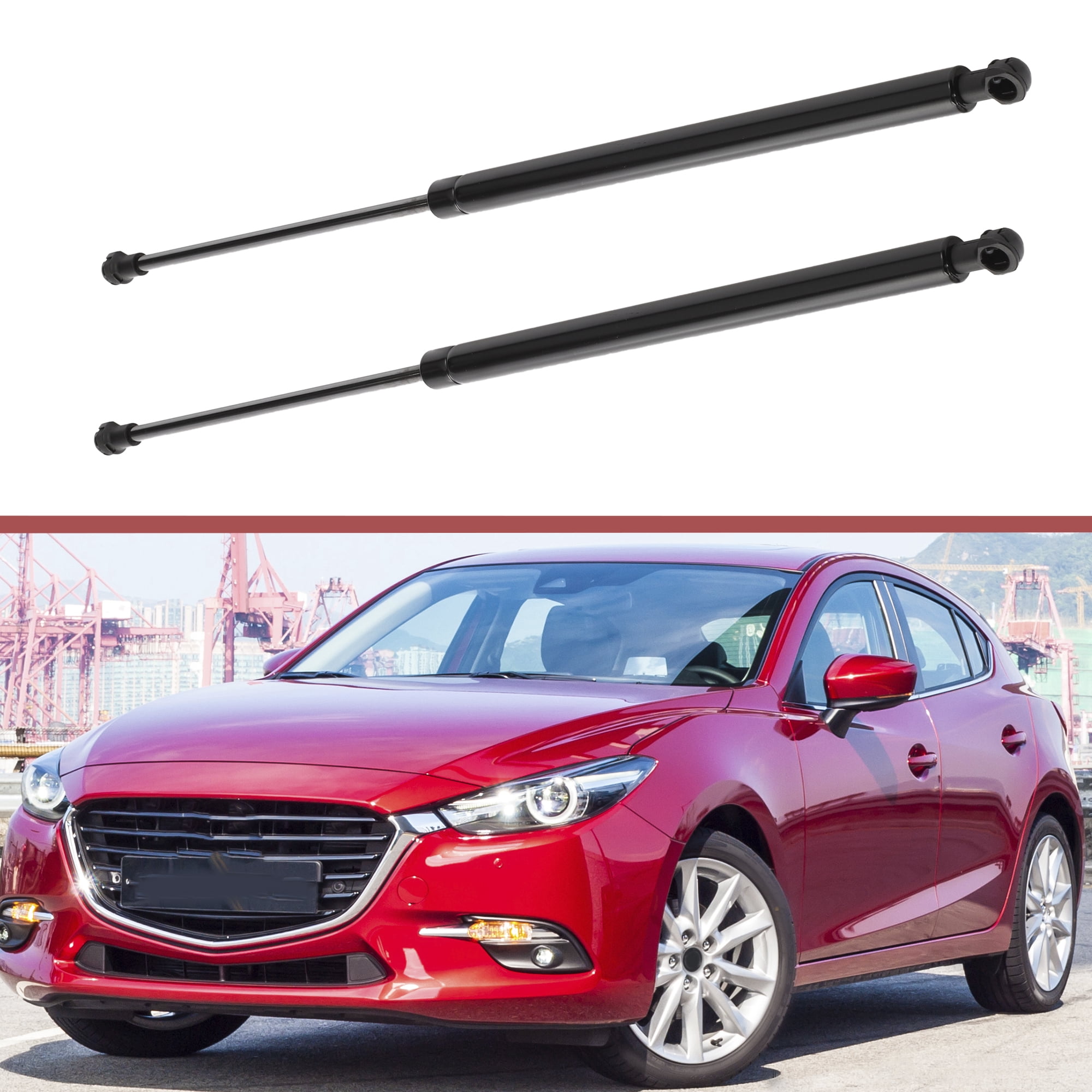 Unique Bargains 2Pcs Rear Hatch Lift Supports Gas Struts for Mazda CX-3 2016-2022 2.0L L4