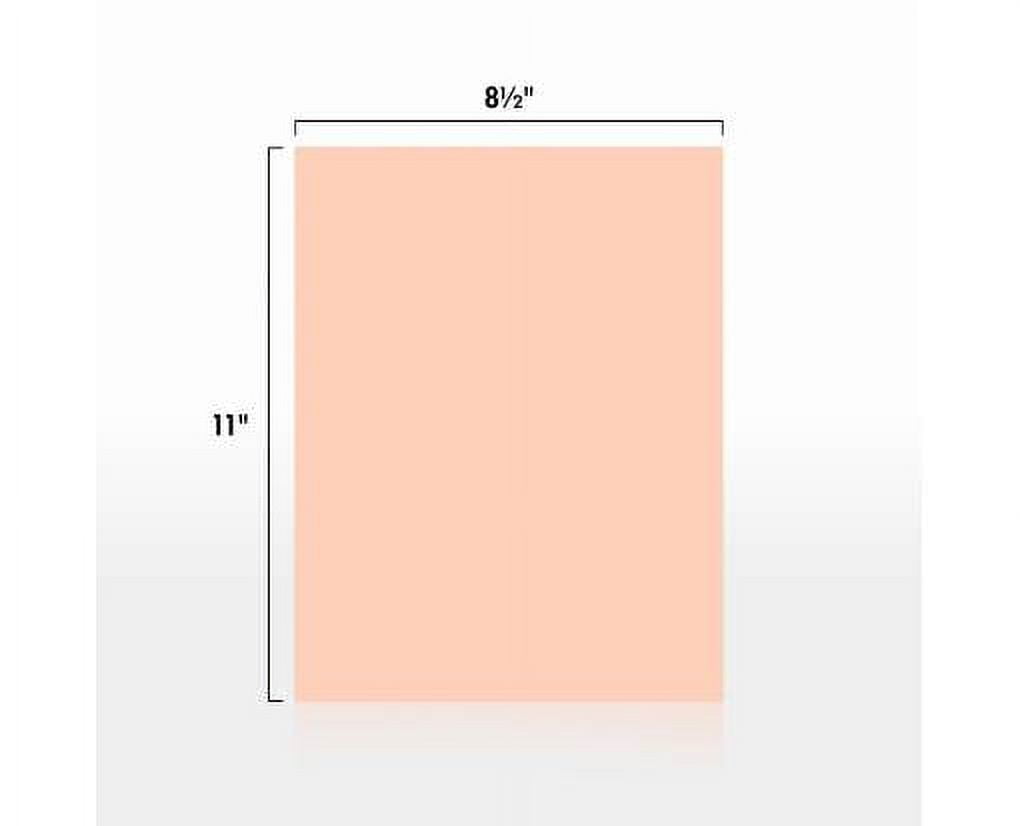 LUXPaper 8 1/2 x 11 Cardstock, Blush Pink, 50/Pack