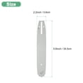 thumbnail image 3 of Uxcell 12" Chainsaw Guide Bar 3/8 LP .050 Gauge Small Mount Replacement Accessories for Campers Hunters, 3 of 6