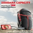 thumbnail image 3 of Energizer 2-in-1 Portable Power Bank, 5000mAh, Built-in Type-C Connector & Kickstand Black, 3 of 14