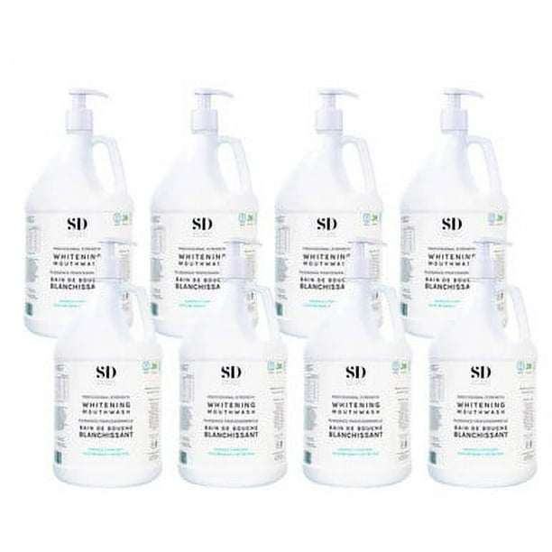 Spa Dent Naturals Advanced Coconut Sea Salt Whitening Mouthwash(8/CASE