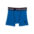 thumbnail image 6 of U.S. Polo Assn. Boys Cotton Tagless Underwear Boxer Briefs, 5- Pack, Sizes (S-XXL), 6 of 7