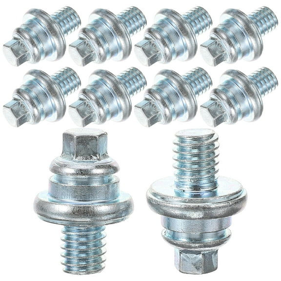 Raindrops 10Pcs Long-Term Use Battery Terminal Bolt Screw Kit for Car Battery Maintenance