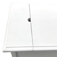 thumbnail image 5 of Home Square Modern Wood Storage End Table in White - Set of 2, 5 of 10