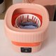 thumbnail image 5 of Lavadora de ropa plegable Mini 12V 6L Lavadora de ropa perezosa pequeña (rosa) Libre de BPA, 5 of 9