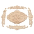 thumbnail image 1 of Apliques De Madera, Estilo Europeo, Elegante, Tamaño Preciso, Bricolaje, Madera Tallada En Esquina, Madera De Caucho Tallada única Para Decoración De Puertas De Gabinetes, 1 of 7