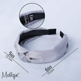 thumbnail image 4 of Motique Accessories Satin Knot Headband for Adult Female and Girls (Light Grey), 4 of 4