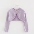 thumbnail image 2 of FAOWME Toddler Girls Jacket Spring Autumn Toddler Kids Collar Cardigan Coats 5-6 Years, 2 of 4