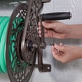 thumbnail image 6 of Liberty Garden LBG-704 125' Steel Decorative Garden Hose Wall Mounted Reel, 6 of 6