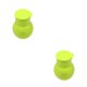 thumbnail image 2 of Injueey Olla para derretir chocolate Silicona Mantequilla Salsa Leche Hornear Verter Microondas Antiadherente Derretir Mantequilla Olla verde 2piezas Injueey CBP103499, 2 of 5