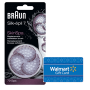 FREE $5 Gift Card with Braun Silk-epil 79 Spa - Replacement Exfoliation Brush for Braun Silk-epil 7 SkinSpa