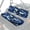 Blue Camouflage Pattern, variant on XYZCANDO Camo Dog UTV Seat Cover with Kawasaki Mule 4000 2 Pack, Wear Proof Perfect Fit Adjustable Bottom Strap UTV Offroad Bench Seat Protector