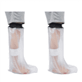 thumbnail image 2 of 2X Waterproof Cast Shower Cover Leg for Adults Foot and Lower Leg Cast Wounds Protector Showering Bath Accessories, 2 of 7