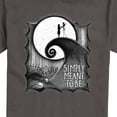 thumbnail image 3 of The Nightmare Before Christmas - Simply Meant To Be - Men's Short Sleeve Graphic T-Shirt, 3 of 5