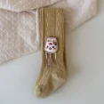thumbnail image 1 of Leggings d'Automne pour Filles 0-6 Ans Broderie Printemps et Automne Rabbit Franges Chaussettes en Coton Tendance pour Enfants Collants Mignons pour Bébé Gingembre S pour H 80-90, 1 of 6