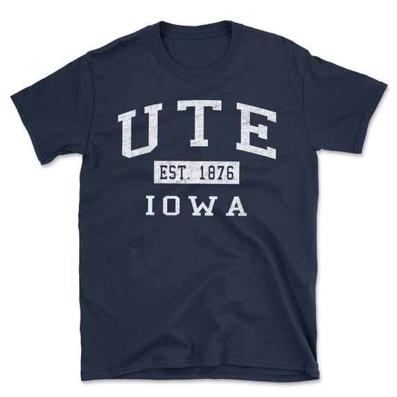 Ute Iowa Classic Established Men's Cotton T-Shirt