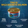 thumbnail image 5 of Wild Planet Wild Alaska Sockeye Salmon, 6 oz Can, 5 of 7