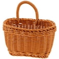 thumbnail image 5 of NICEXMAS Nicexmas Rustic Woven Storage Basket Brown PP Rattan for Kitchen Use, 5 of 8