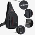 thumbnail image 2 of Bolso de hombro compuesto para hombre Bolso bandolera de almohada de gran capacidad para deportes de ciclismo DQrwqpou Para Estrenar, 2 of 8