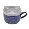 thumbnail image 3 of Taza de Café Macarena de Cerámica con Tapa Gatito 3D, 3 of 8