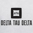 thumbnail image 3 of CafePress - Delta Tau Delta Black Stacked Signature Sweatshirt - Pullover Hoodie, Hooded Sweatshirt, 3 of 4