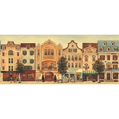 Place Ville Wallpaper Border