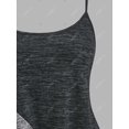 thumbnail image 4 of Top Cami de Pañuelo de Espacio Teñido Rosegal Camisetas sin mangas de talla grande, 4 of 5