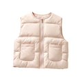 thumbnail image 4 of StSilkitty Puffer Vest for Boys Girls Zip up Sleeveless Crewneck Jacket Vests Fall Winter Lightweight Outdoor Warm Coats, 4 of 6