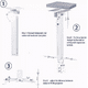 thumbnail image 4 of Base Soporte Proyector BLOOSOM universal Ajustable para techo pared, 4 of 4