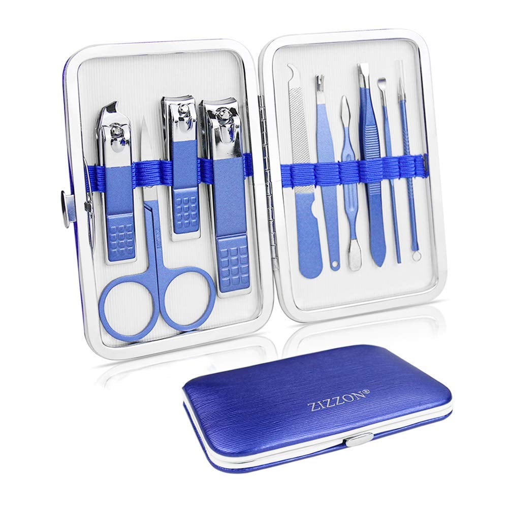 Travel Mini Manicure set Nail Clipper set 10 in 1 Stainless Steel Pedicure Care Grooming kit with Case Pink | Walmart Canada Travel Mini Manicure set Nail Clipper set 10 in 1 Stainless Steel Pedicure Care Grooming kit with Case Pink | Walmart Canada