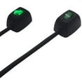 thumbnail image 1 of Sticky Switch Car Push Button Switch with LED Light On/Off DC12V DIY Car Switch green, 1 of 3