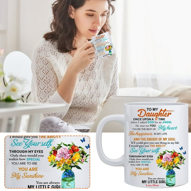Fiudx Artículos en oferta con ofertas flash Taza de cerámica para decoración del hogar, elija los regalos de cumpleaños y vacaciones