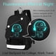 thumbnail image 3 of Anime Luminous Backpack for Boys, 15.6' Laptop Backpack with USB Charging Port, Bookbag for School with Anti-Theft Lock, Black Teens Backpack Cool Ba, 3 of 4