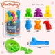 thumbnail image 2 of Raeqks Contar, clasificar juguetes, combinar juguetes apilables con tazones, actividades de aprendizaje preescolar para matemáticas, Montessori, habilidades motoras finas, animales sensoriales, juegos, 2 of 5