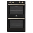 thumbnail image 2 of Forno Vomero 30-Inch Double Wall Oven, Black, 10 cu.ft Total Capacity, 7100W Convection, Mechanical Controls, Manuel Steam Clean, 2 of 5