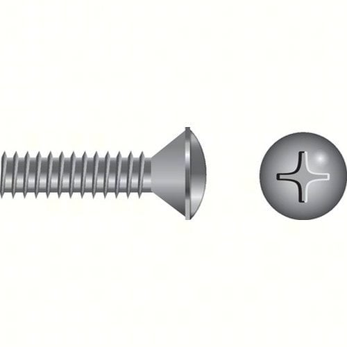 SeaChoice 59691; 10-24 X3/4 Phillips Head Oval Machine Screw 10/ Bag