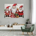 thumbnail image 2 of GOSMITH  Christmas Gnomes Tapestry Wall Hanging, Merry Christmas Wall Tapestry, Christmas Wall Backdrop, Christmas Wall Decorations, Christmas Wall Blanket, 40x30 Inch, 2 of 7