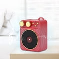 thumbnail image 4 of Radio inalámbrica portátil roja del Presidente de Bluetooth para el viaje de Home Office, 4 of 8
