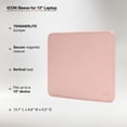thumbnail image 3 of Funda Incase ICON Sleeve para MacBook Air de 13 pulgadas, rosa rubor, 3 of 9