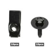 thumbnail image 2 of CROSSDESIGN Truck Body Bolts & U-nut Clips- M6-1.0 x 25mm- 10mm Hex- 20 pcs (10ea) Compatible with Ford Truck, 2 of 9